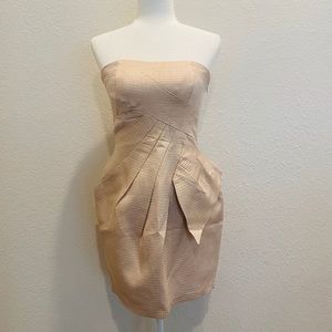 BCBG Max & Cleo Strapless Dress (EUC)